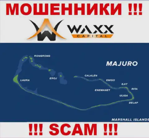 С интернет аферистом Waxx Capital очень рискованно сотрудничать, они зарегистрированы в оффшорной зоне: Majuro, Marshall Islands