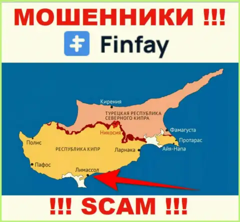 Базируясь в офшоре, на территории Cyprus, Fin Fay безнаказанно кидают клиентов