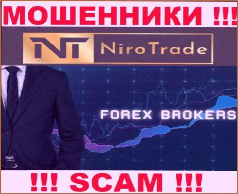 С Niro Trade, которые орудуют в сфере FOREX, не подзаработаете - это лохотрон