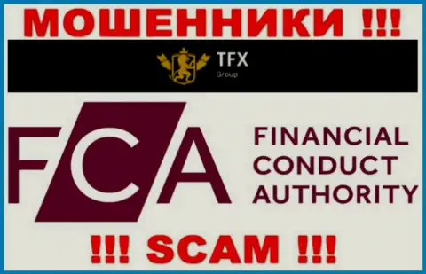 ТФХ-Групп Ком имеют лицензию от оффшорного мошеннического регулирующего органа: FCA