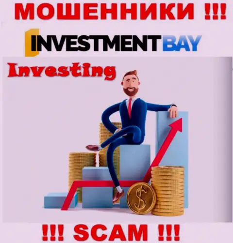 Не стоит верить, что сфера деятельности Investmentbay LTD - Investing легальна - это надувательство
