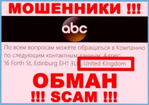 ABC-Market - ОБМАНЩИКИ !!! Предоставляют неправдивую информацию относительно их юрисдикции
