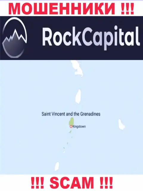 С конторой RockCapital совместно работать ОЧЕНЬ РИСКОВАННО - скрываются в оффшоре на территории - St. Vincent and the Grenadines