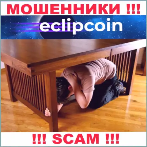 Воры EclipCoin прячут инфу о лицах, руководящих их шарашкиной организацией