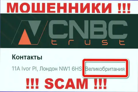 CNBC-Trust - это ШУЛЕРА !!! Информация относительно оффшорной регистрации неправдивая