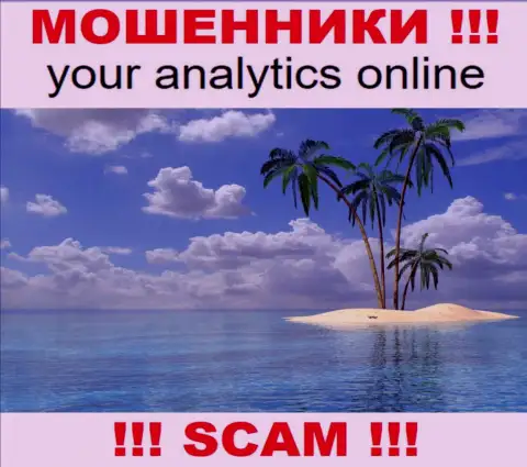 Your Analytics скрывают официальный адрес регистрации, где зарегистрирована организация - это очевидно махинаторы !