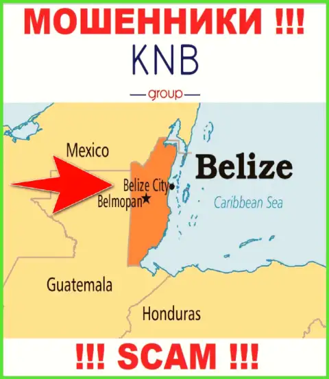 Из организации KNB Group денежные средства возвратить нереально, они имеют офшорную регистрацию - Belize