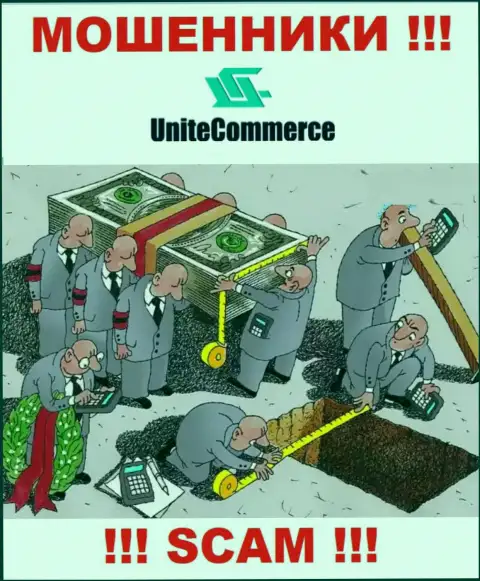Вы ошибаетесь, если вдруг ожидаете заработок от совместного сотрудничества с брокерской компанией UniteCommerce - это МОШЕННИКИ !!!