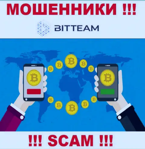 Не нужно работать с BitTeam Group LTD, которые предоставляют свои услуги области Крипто обменник